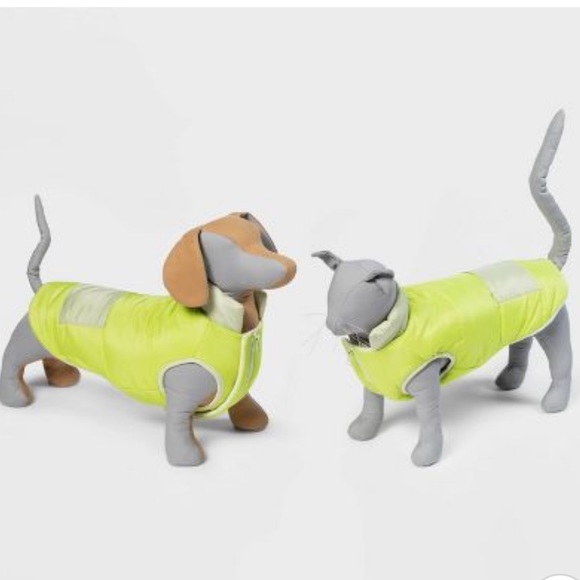 Boots & Barkley Dog Boots Barkley Lime Green Small Dog Coat Soft